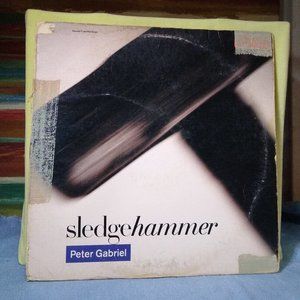 Peter Gabriel Sledgehammer Maxi Single 1986 Vinyl record